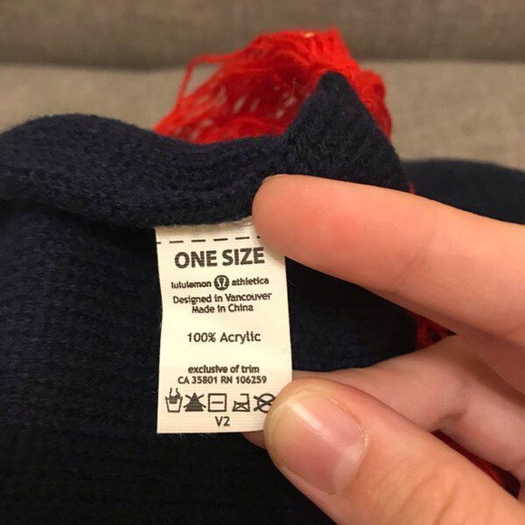 Lululemon Varsity Scarf - Picture 3 of 3